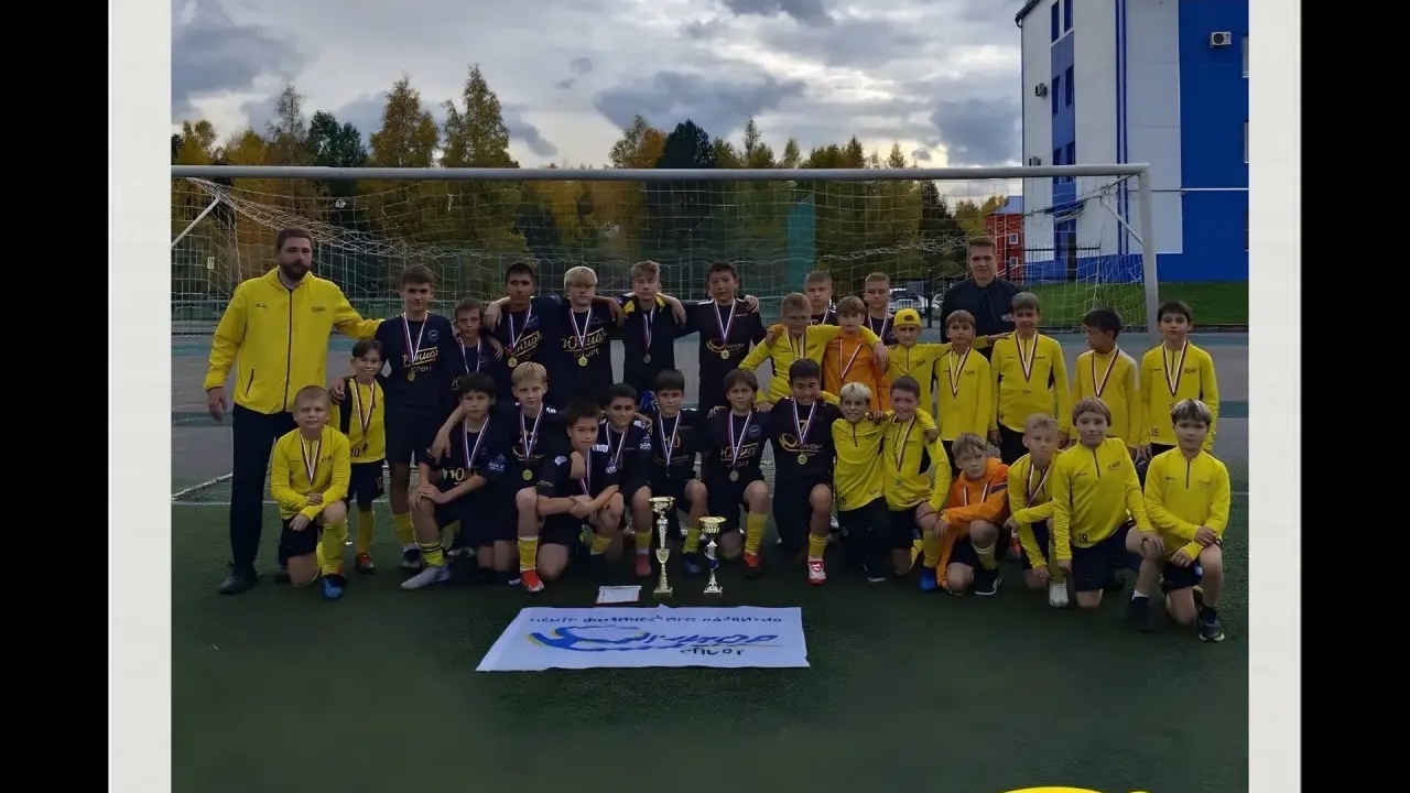 Ученик 7Г класса, Леу Никита на открытом первенстве города по футболу